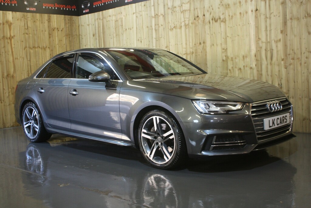 Audi A4 3.0 Tdi V6 S Line Grey