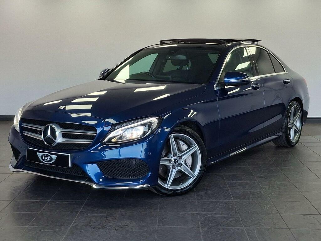 Mercedes-Benz C Class Saloon 2.1 C250d Amg Line Premium G-tronic Euro Blue