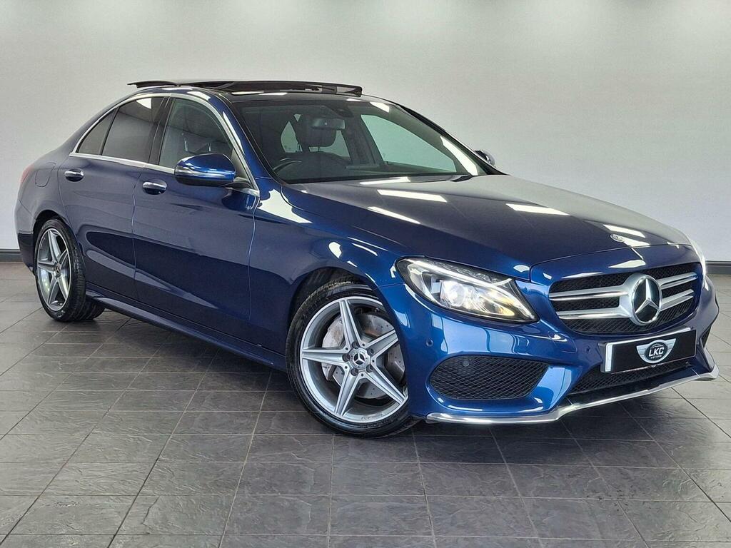 Mercedes-Benz C Class Saloon 2.1 C250d Amg Line Premium G-tronic Euro S25TMA Blue #5
