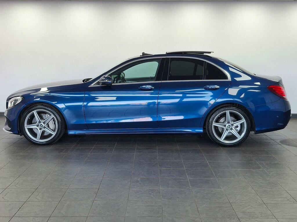 Mercedes-Benz C Class Saloon 2.1 C250d Amg Line Premium G-tronic Euro S25TMA Blue #2