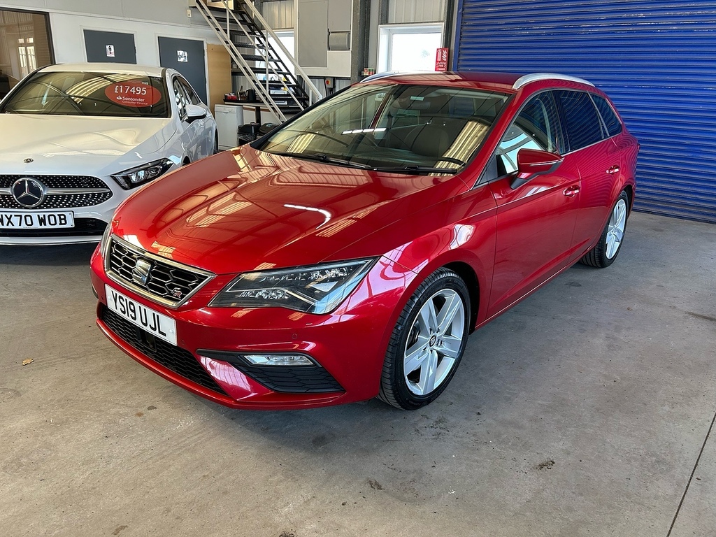 Seat Leon 2.0 Tsi Fr St Dsg Euro 6 Ss 190 Ps YS19UJL Red #2