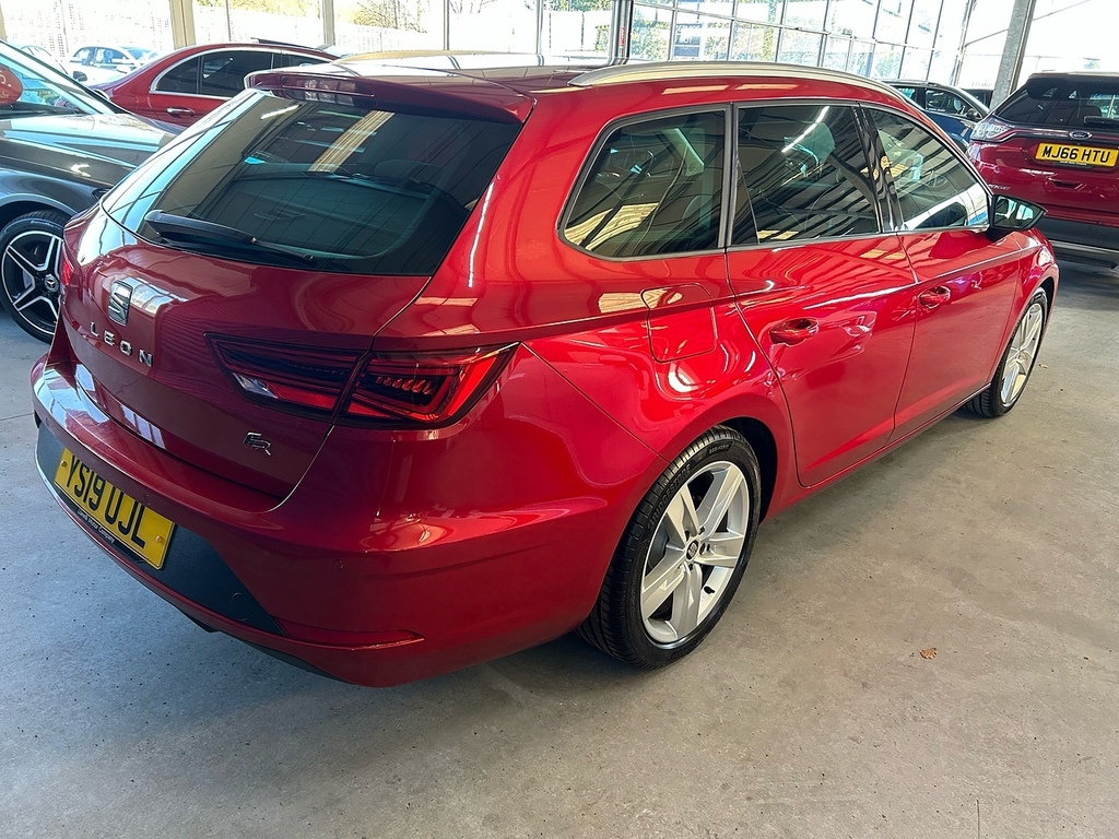 Seat Leon 2.0 Tsi Fr St Dsg Euro 6 Ss 190 Ps YS19UJL Red #4