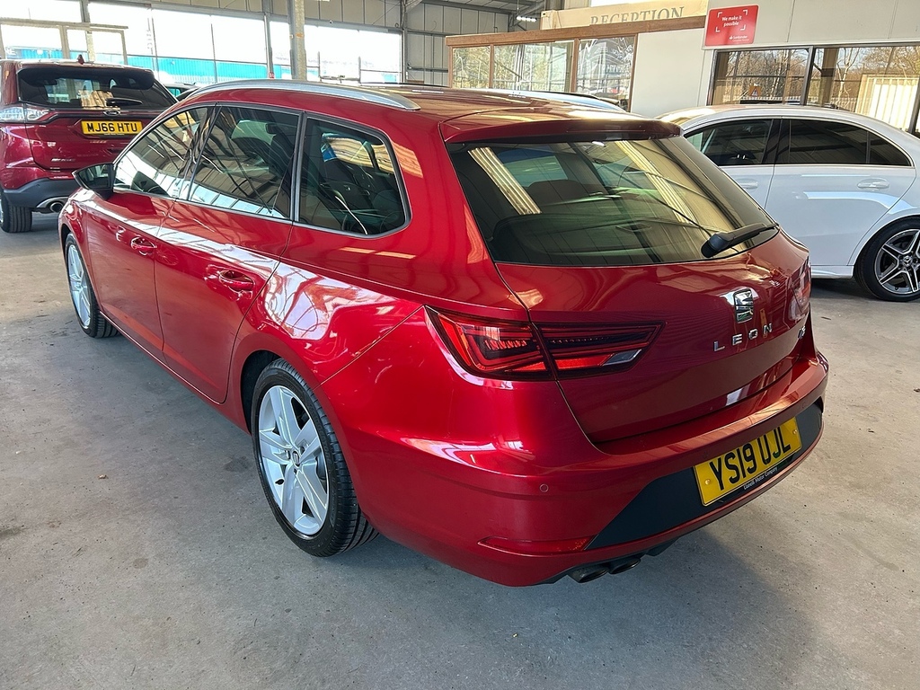 Seat Leon 2.0 Tsi Fr St Dsg Euro 6 Ss 190 Ps YS19UJL Red #5