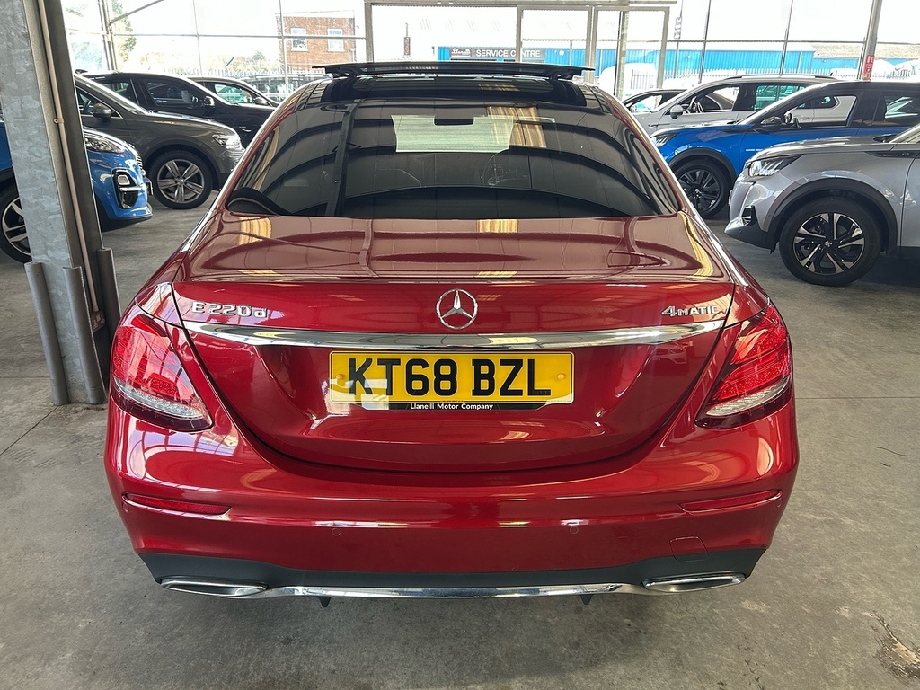 Mercedes-Benz E Class 2.0 E220d Amg Line Premium Saloon G-t KT68BZL Red #6