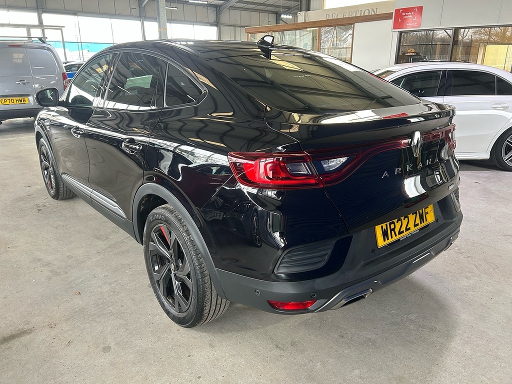 Renault Arkana 1.6 E-tech R.s. Line Suv Hybrid 2W WR22ZWF Black #5