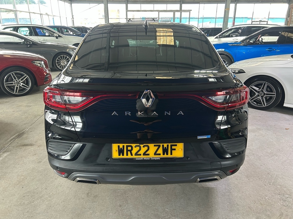 Renault Arkana 1.6 E-tech R.s. Line Suv Hybrid 2W WR22ZWF Black #6