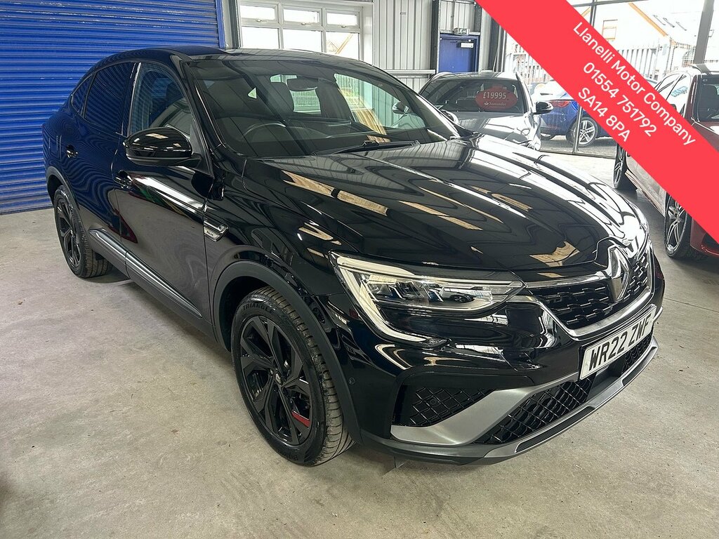 Renault Arkana 1.6 E-tech R.s. Line Suv Hybrid 2W Black