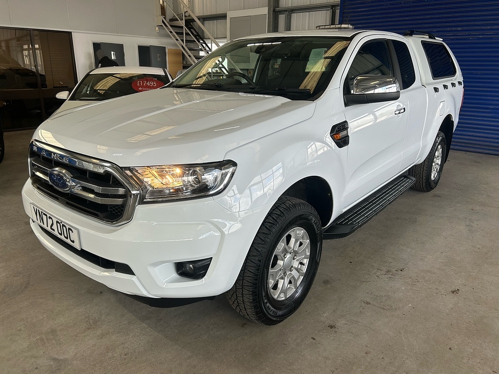 Ford Ranger Ecoblue Xlt YN72OOC White #2