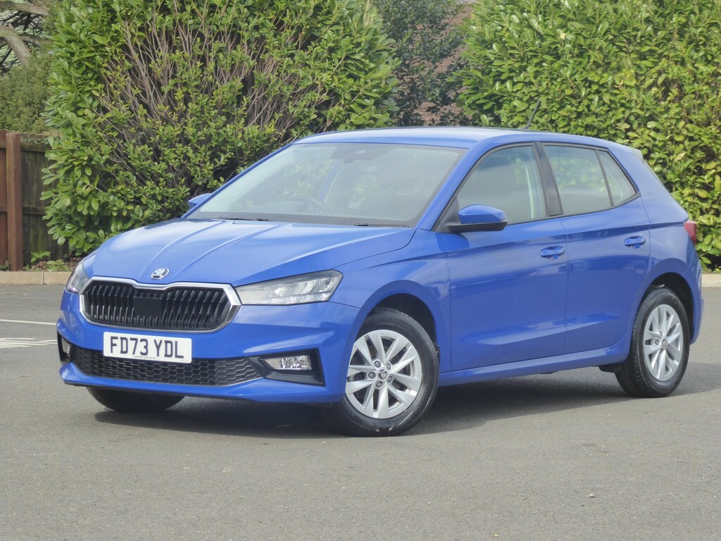 Skoda Fabia Hatchback 1.0 Tsi 110 Se Comfort Dsg 20 FD73YDL Blue #2
