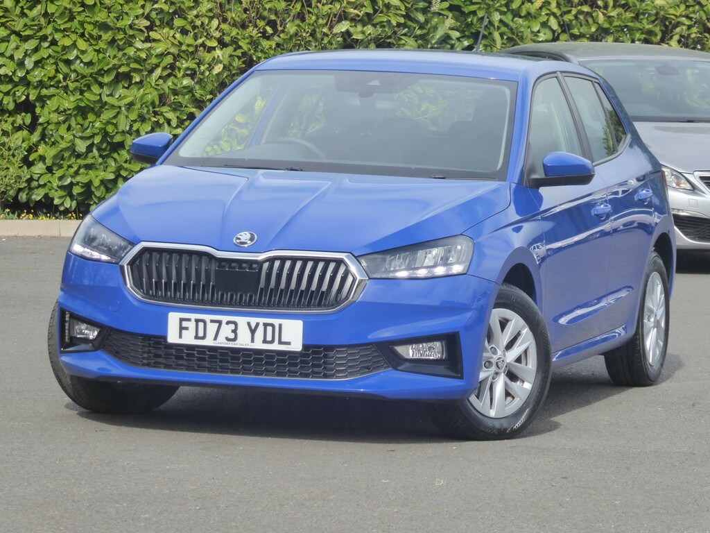 Skoda Fabia Hatchback 1.0 Tsi 110 Se Comfort Dsg 20 Blue