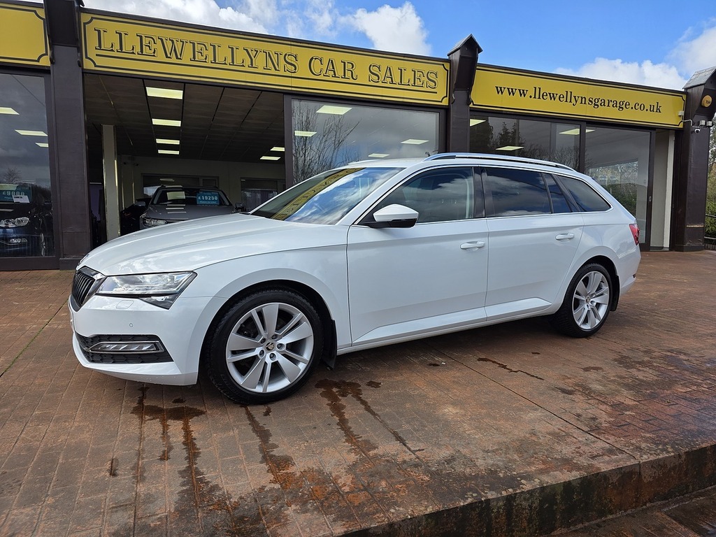 Skoda Superb Tdi Se L White