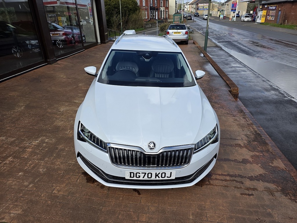 Skoda Superb Tdi Se L DG70KOJ White #6