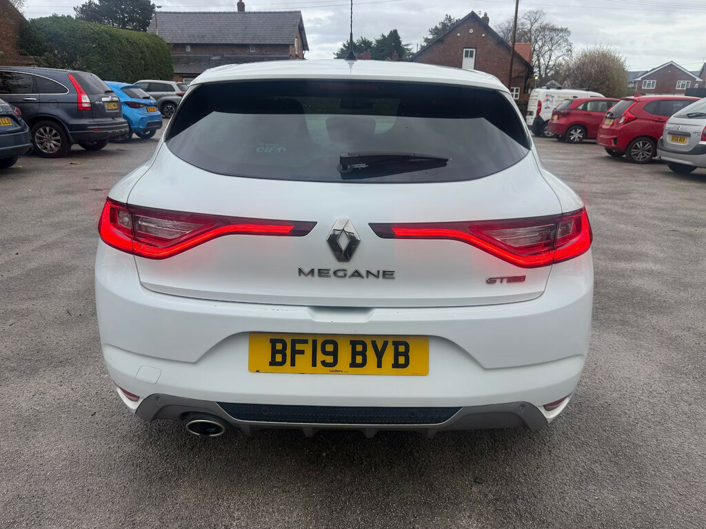 Renault Megane 1.5 Blue Dci 115 Gt Line Hatchback Manu BF19BYB White #5