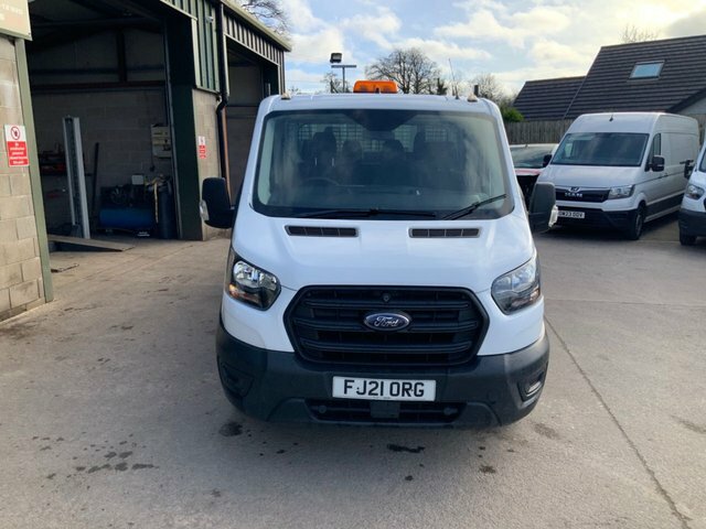 Ford Transit Custom 2.0 350 Ecoblue Leader FJ21ORG White #3