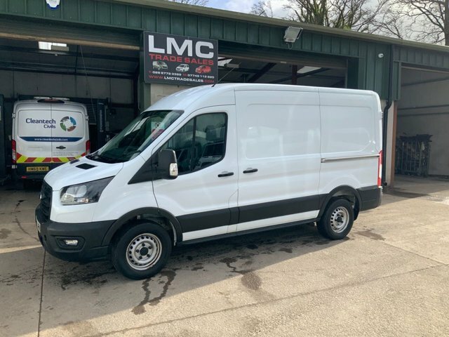Ford Transit Custom 2.0 350 Ecoblue Leader White