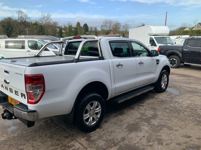 Ford Ranger 2.0 Ecoblue Limited Crew LB71BYF White #3
