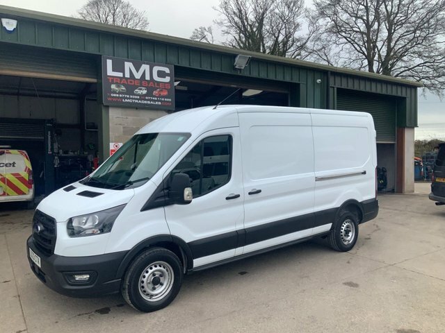 Ford Transit Custom 2.0 350 Ecoblue Leader White