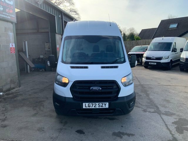 Ford Transit Custom 2.0 350 Ecoblue Leader LG72SZY White #4