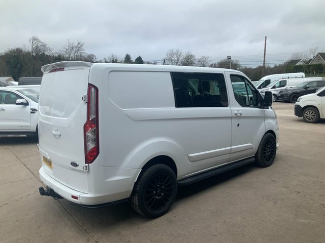 Ford Transit Custom 2.0 300 Ecoblue Leader FE69WZR White #4