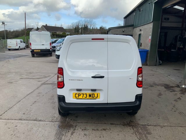 Peugeot Partner 1.5 Bluehdi 1000 Professional CP73MDJ White #2