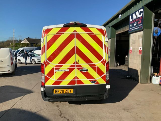 Ford Transit Custom 2.0 350 Ecoblue Leader MF70ZBY White #3
