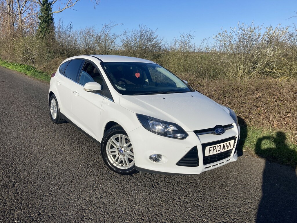 Ford Focus 1.6 Tdci Titanium FP13MHN White #3