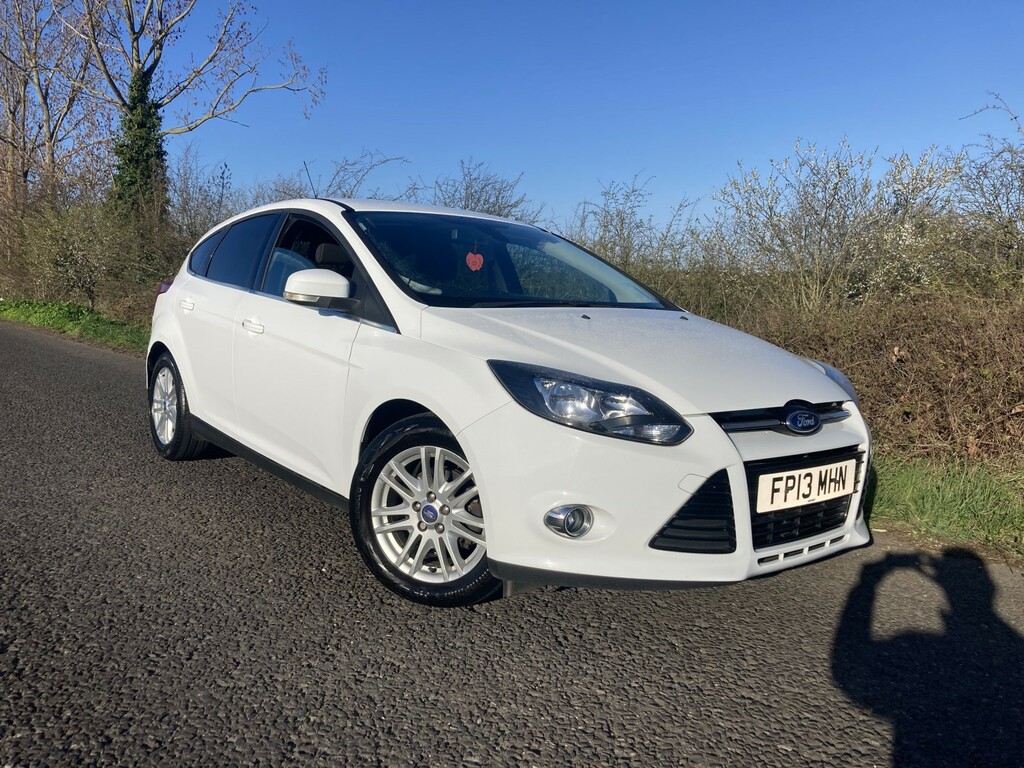 Ford Focus 1.6 Tdci Titanium FP13MHN White #5