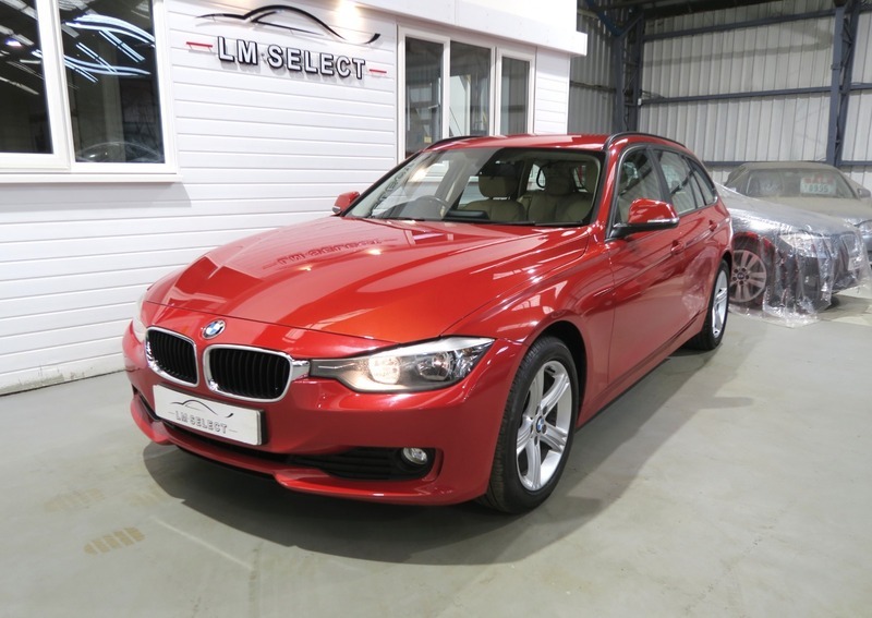 BMW 3 Series 320D Se Touring 181 GF62TYW Red #4