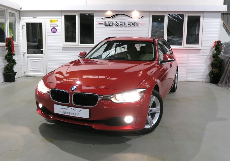 BMW 3 Series 320D Se Touring 181 GF62TYW Red #2