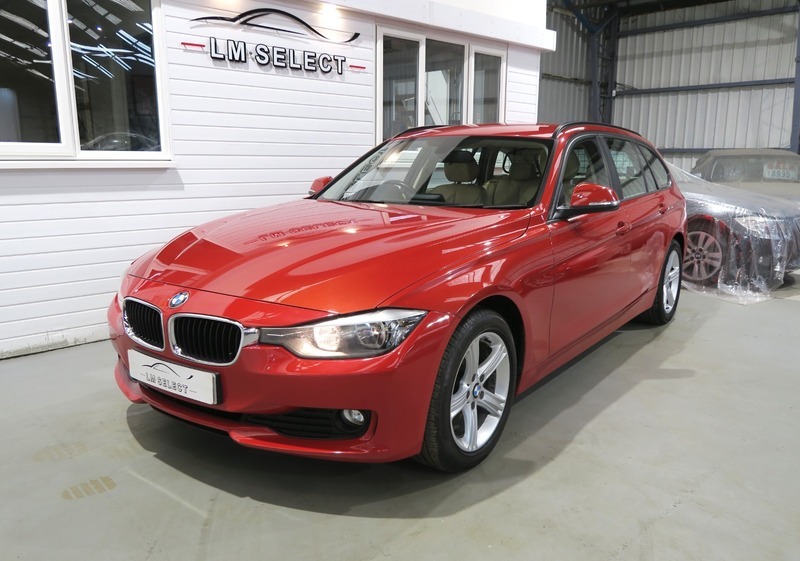 BMW 3 Series 320D Se Touring 181 GF62TYW Red #5