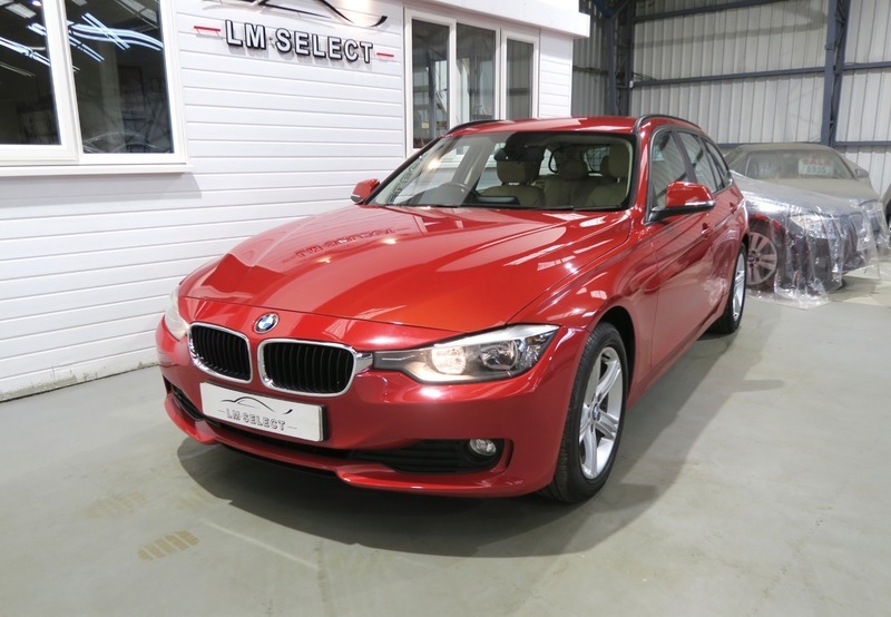BMW 3 Series 320D Se Touring 181 GF62TYW Red #3