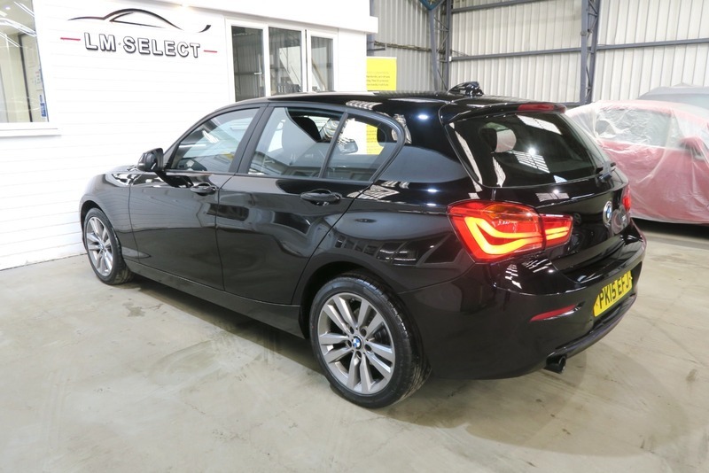 BMW 1 Series 116D Sport 115 PK15EFJ Black #5