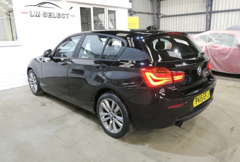 BMW 1 Series 116D Sport 115 PK15EFJ Black #6