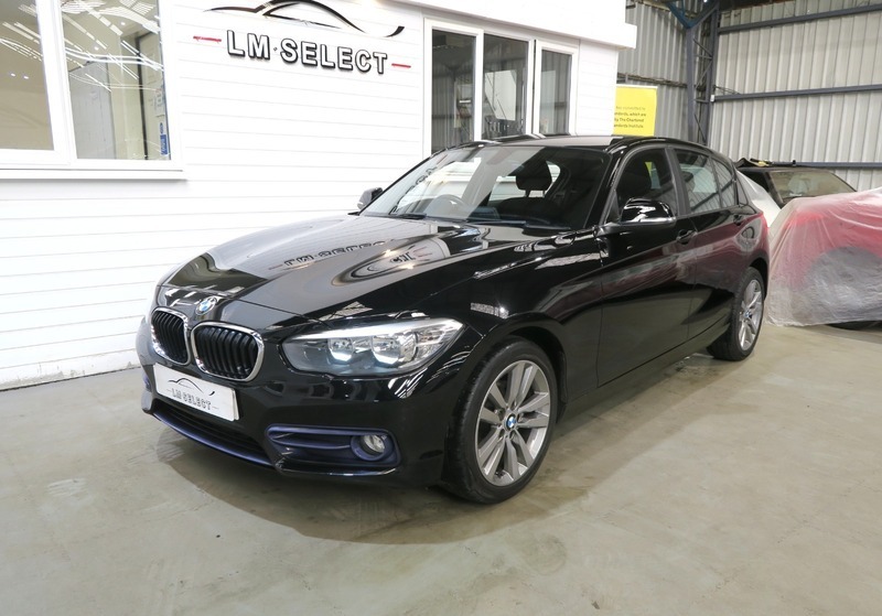 BMW 1 Series 116D Sport 115 PK15EFJ Black #3