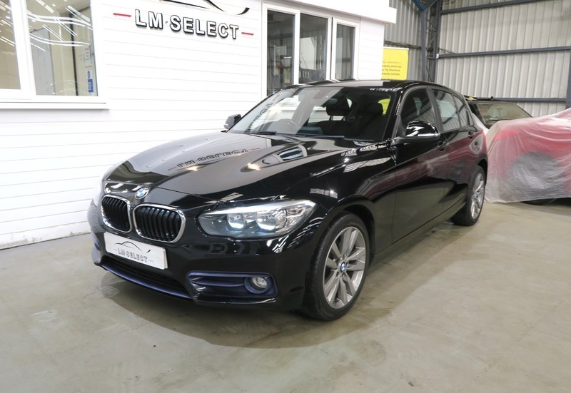 BMW 1 Series 116D Sport 115 PK15EFJ Black #2