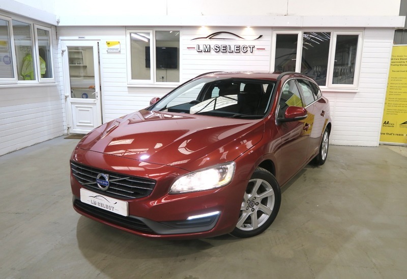 Volvo V60 D2 Se Nav 115 SK64DKF Red #3