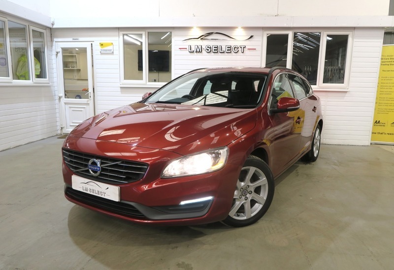 Volvo V60 D2 Se Nav 115 SK64DKF Red #2