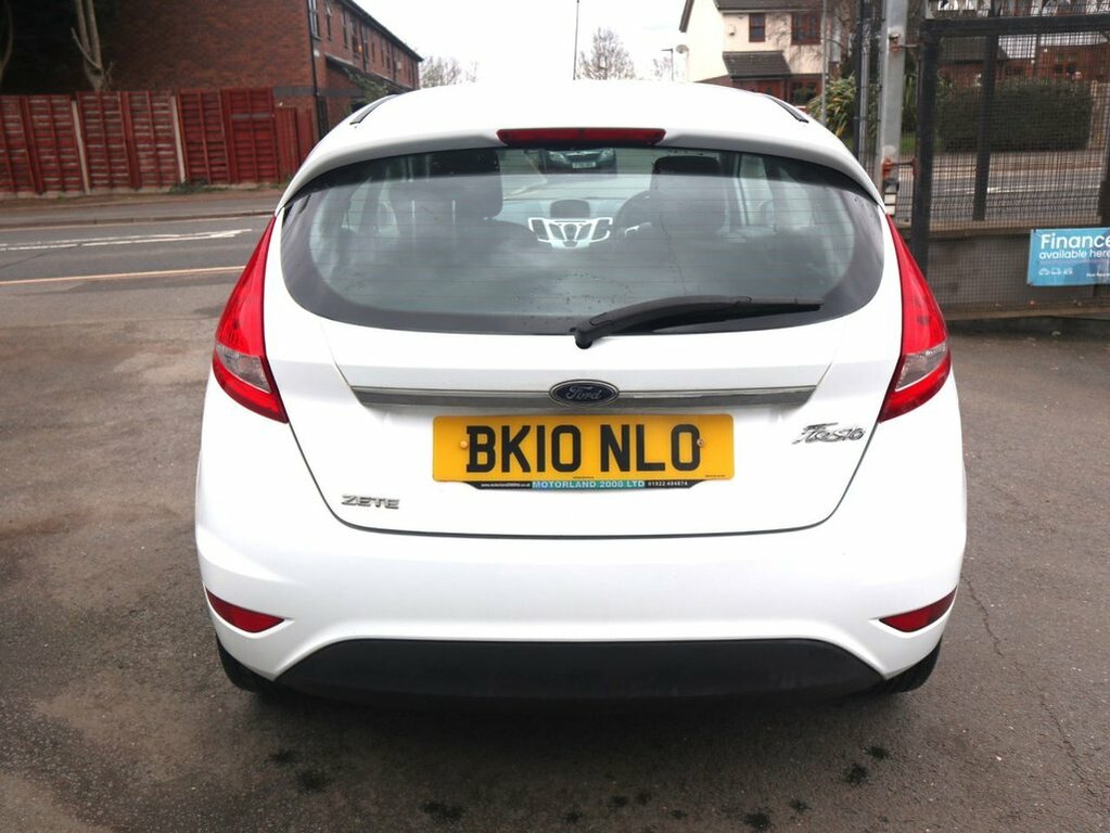 Ford Fiesta 1L Zetec White #5