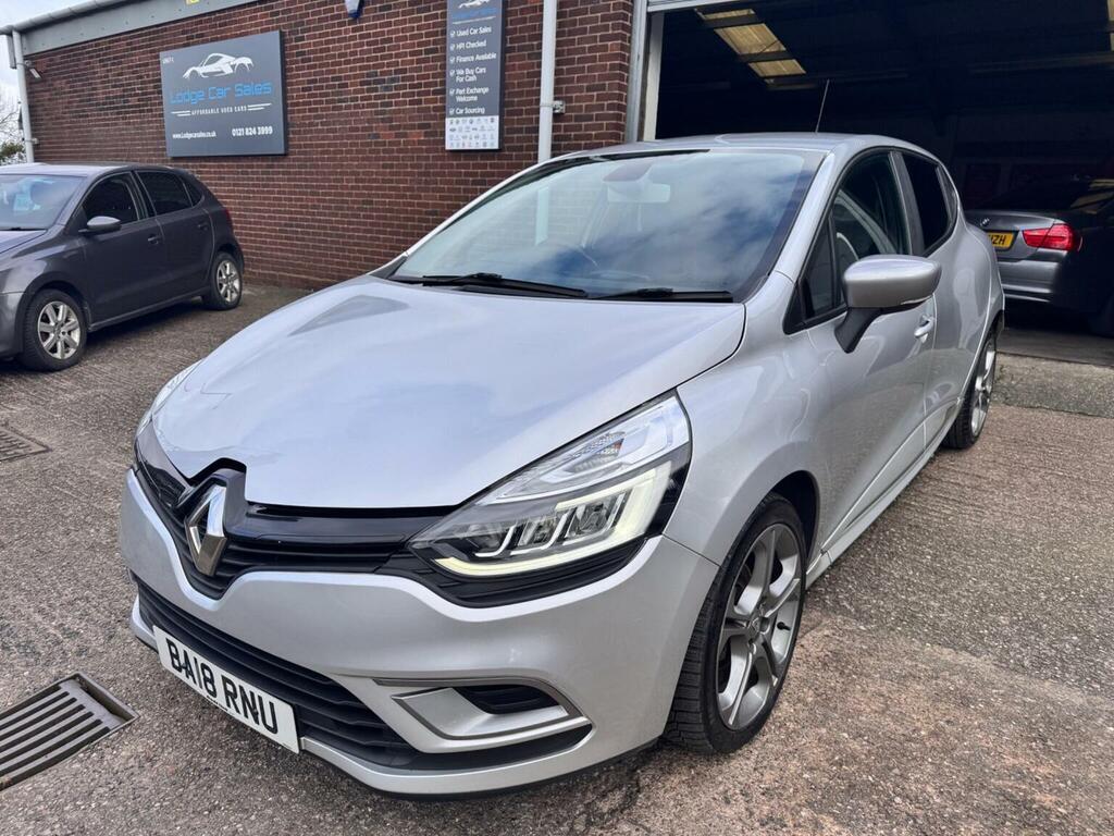 Renault Clio 1.5 Dci Gt Line Euro 6 Ss Silver