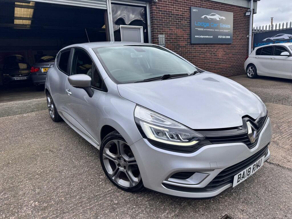 Renault Clio 1.5 Dci Gt Line Euro 6 Ss BA18RNU Silver #4