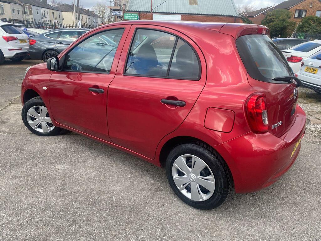 Nissan Micra 1.2 Visia Euro 5 YS16FJN Red #4