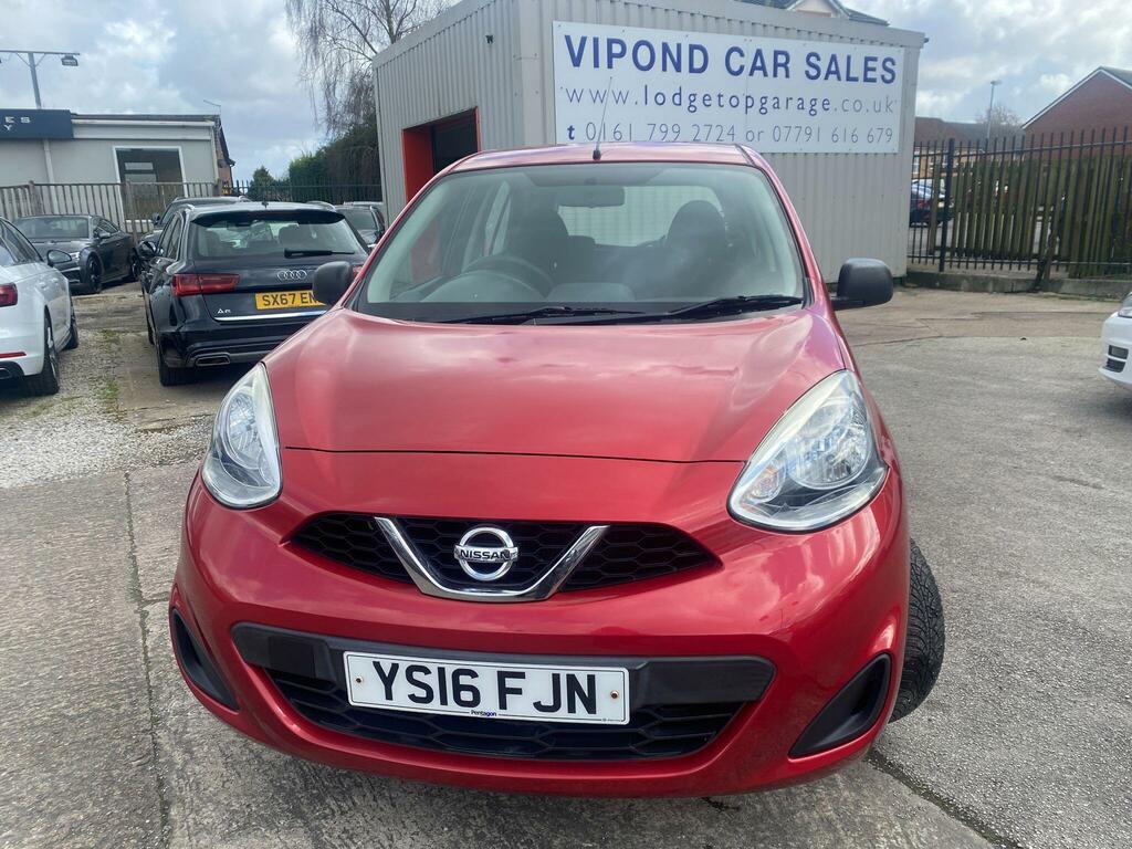 Nissan Micra 1.2 Visia Euro 5 YS16FJN Red #2