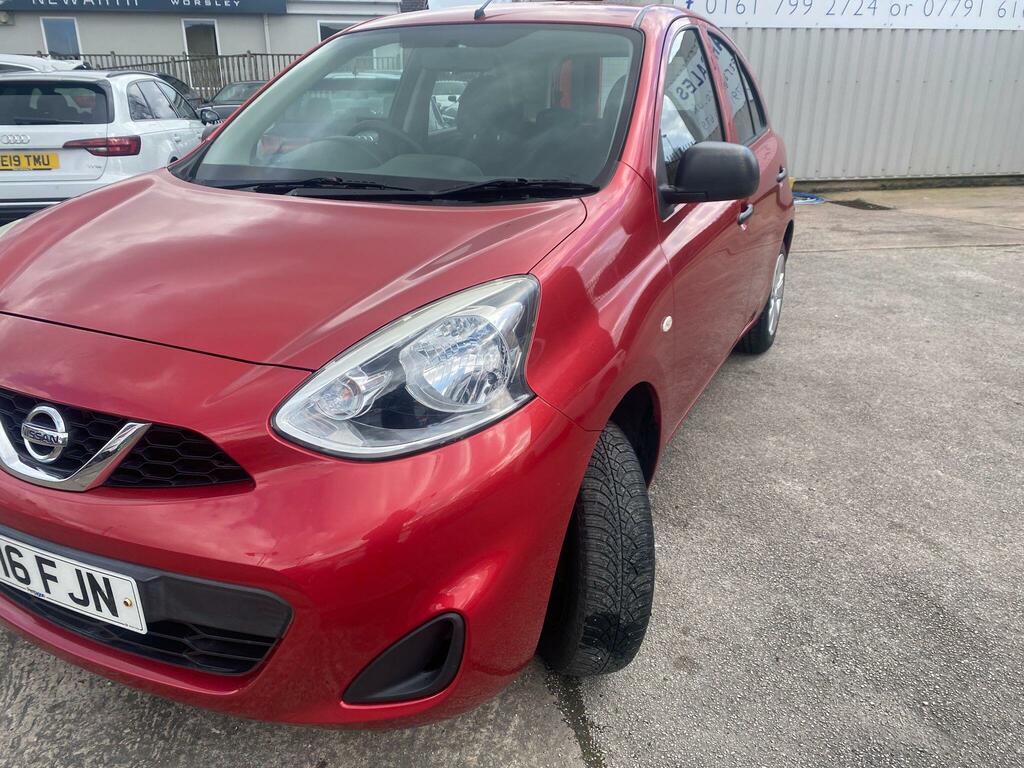 Nissan Micra 1.2 Visia Euro 5 YS16FJN Red #3