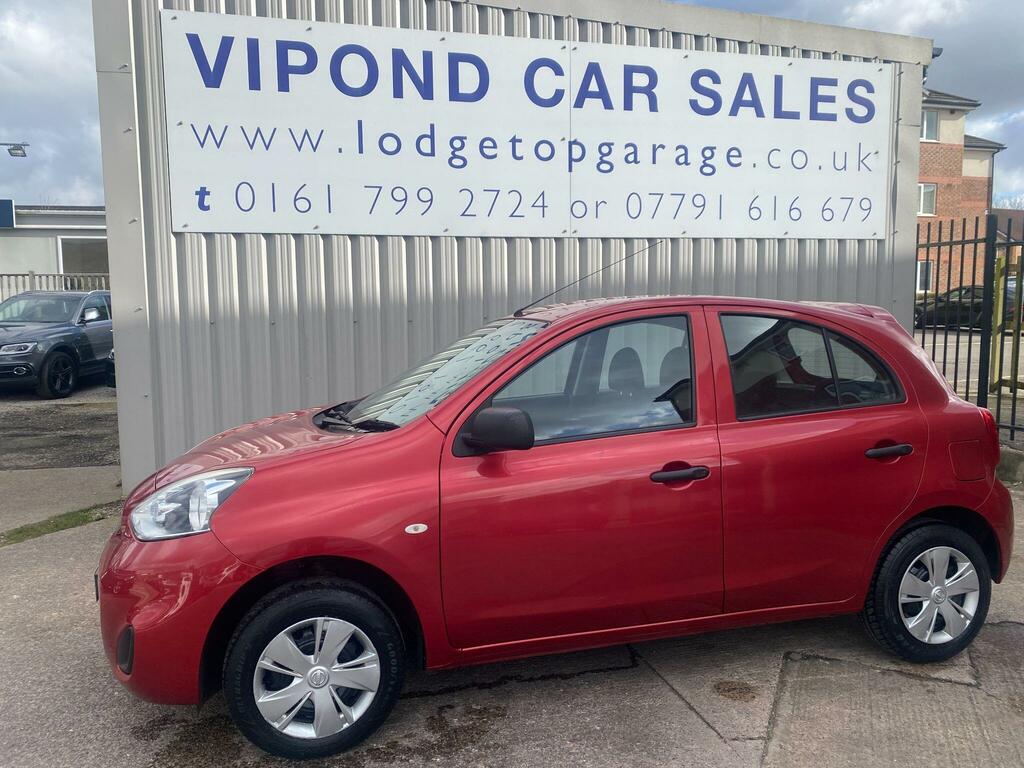 Nissan Micra 1.2 Visia Euro 5 YS16FJN Red #6