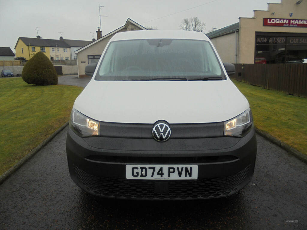 Volkswagen Caddy 2.0 Tdi 102Ps Commerce Van Business Tech Pack GD74PVN White #3