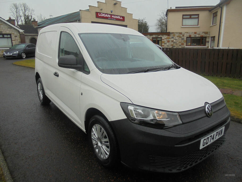 Volkswagen Caddy 2.0 Tdi 102Ps Commerce Van Business Tech Pack White