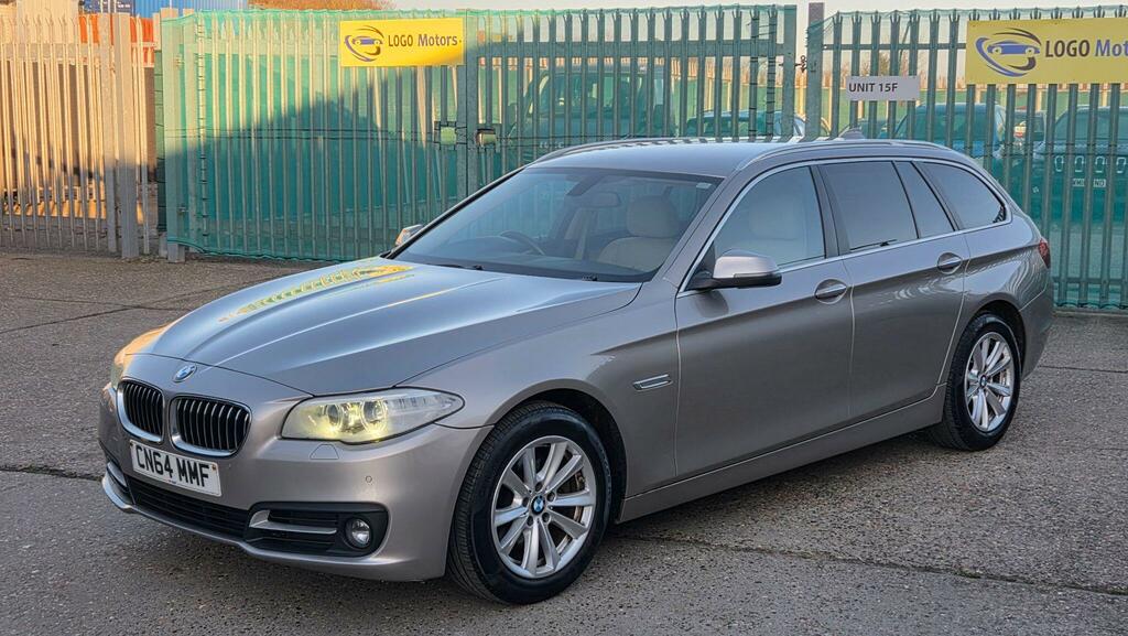 BMW 5 Series Estate Silver