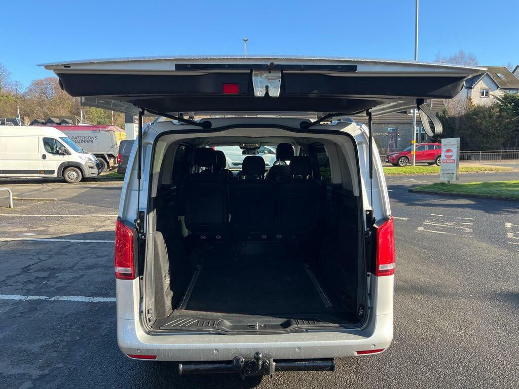 Mercedes-Benz Vito 2.0 119 Cdi Sport Crew Van G-tronic Rwd L2 Euro 6 SC70FSN Silver #4