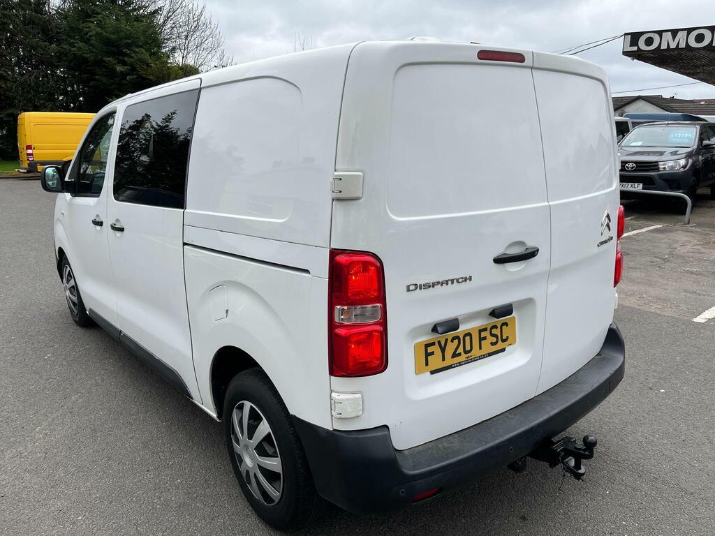Citroen Dispatch 2.0 Bluehdi 1400 Enterprise M Crew Van Mwb Euro 6 FY20FSC White #5