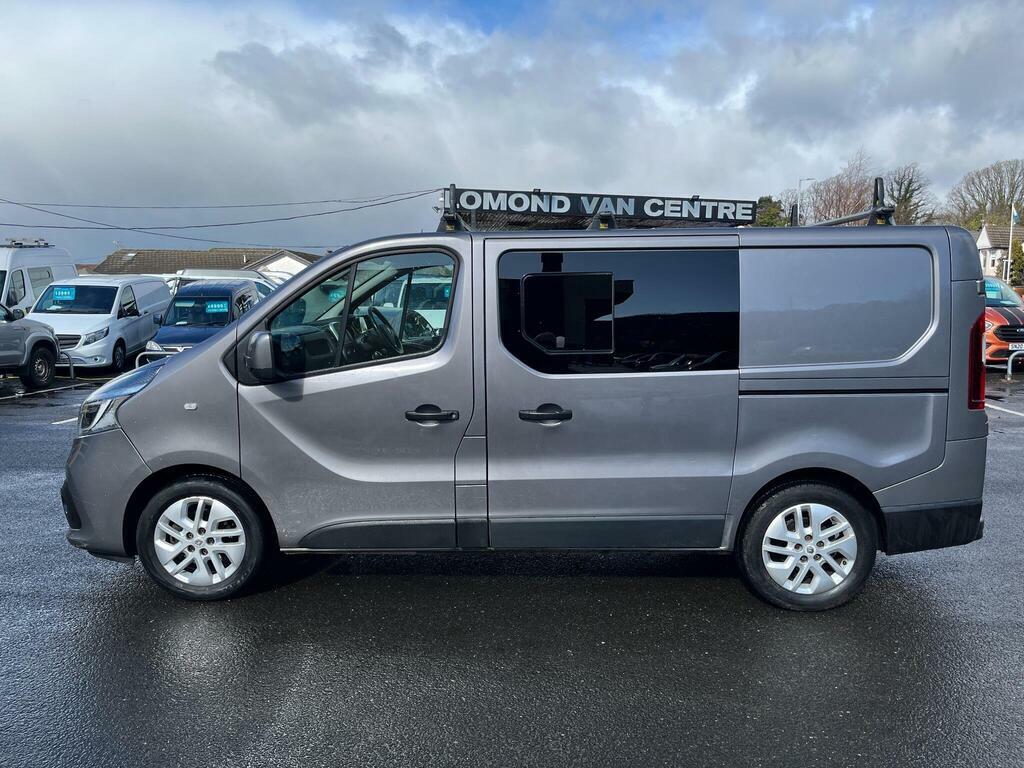 Renault Trafic 2.0 Dci Energy 30 Sport Nav Crew Van Double Cab Grey #2